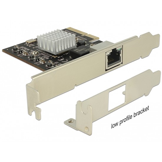 Delock PCI Express kártya > 1 x 10 Gigabit LAN NBASE-T RJ45 (89654)