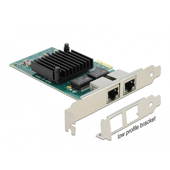 Delock PCI Express kártya - 2 x Gigabit LAN (88502)