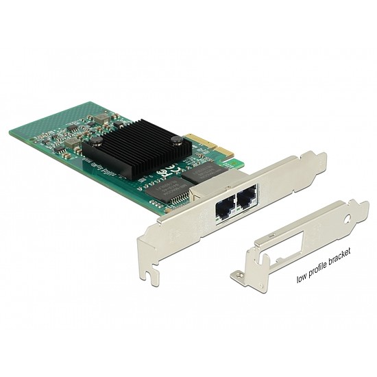 Delock PCI Express Kártya > 2 x Gigabit LAN (89945)