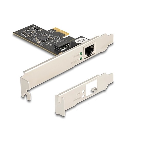 Delock PCI Express x1 kártya - 1 x RJ45 5 Gigabit LAN