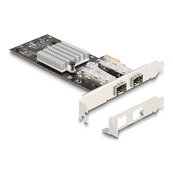 Delock PCI Express x1 Kártya - 2 x SFP bővítőhely Gigabit LAN
