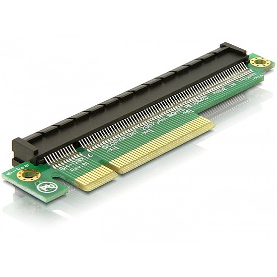 Delock PCIe - Bővítő emelő kártya x8 > x16 (89166)
