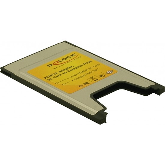Delock PCMCIA kártyaolvasó Compact Flash kártyákhoz (91051)