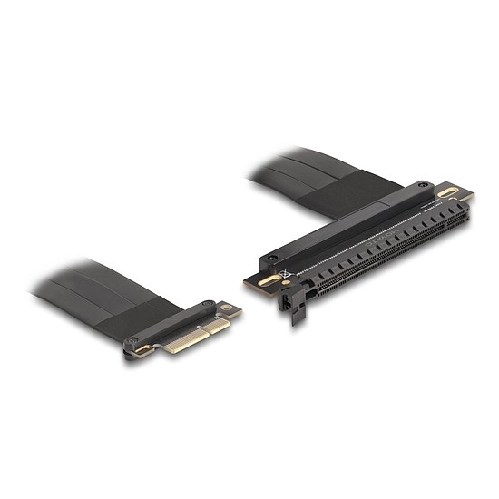 Delock Riser kártya PCI Express 3.0 x4 x4 apa x16 foglalatba, 30 cm-es kábellel