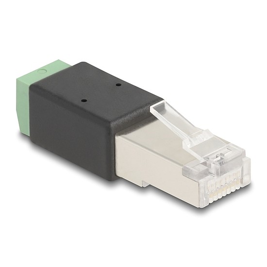 Delock RJ45 apa - Terminal Block Adapter 2 tűs