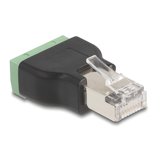 Delock RJ45 apa - Terminal Block Adapter 4 tűs