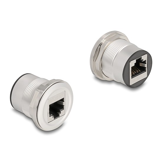 Delock RJ45 beépített anya kapcsoló Cat.6 STP alumínium