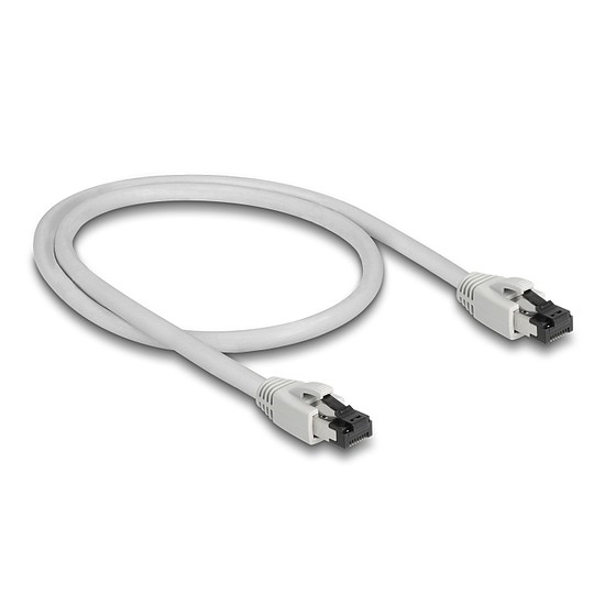 Delock RJ45 hálózati kábel Cat.8.1 S/FTP 0,5 m szürke