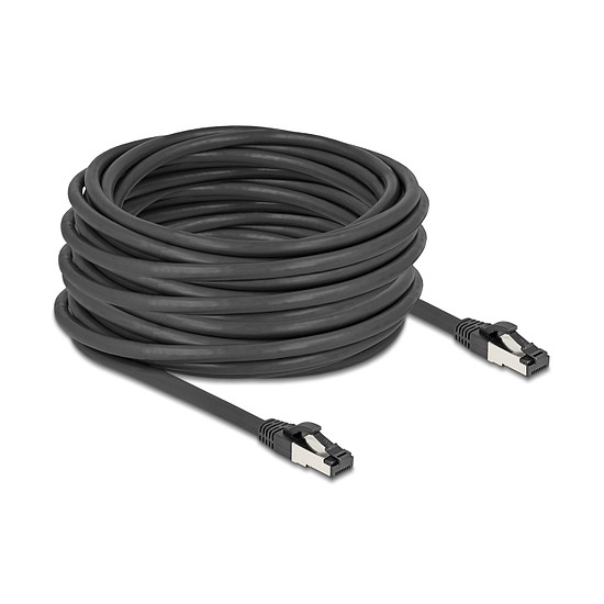 Delock RJ45 hálózati kábel Cat.8.1 S/FTP 15 m fekete