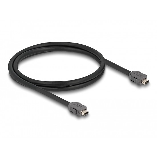 Delock RJ45 hálózati kábel ix Industrial (A kódolt) apa - apa Cat.7 1 m