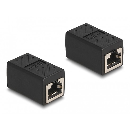 Delock RJ50 adapter anya anya fekete