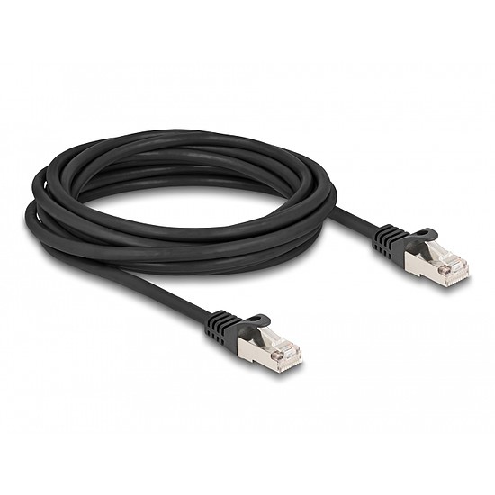 Delock RJ50 kábel apa - RJ50 apa S/FTP 5 m fekete