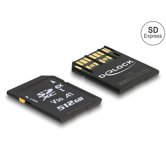 Delock SD Express memória kártya 512 GB (54092)