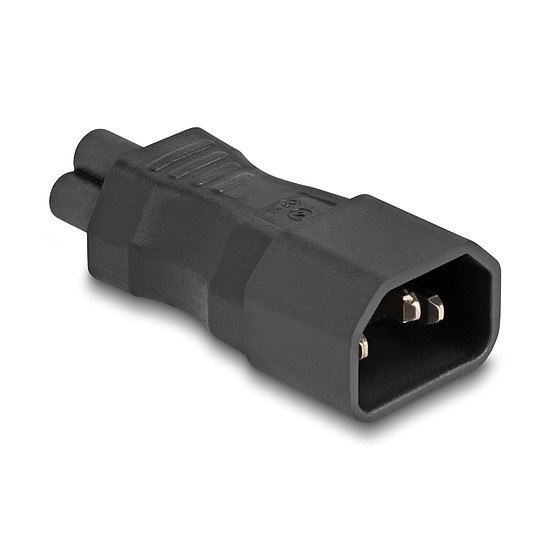 Delock Tápadapter IEC 60320 - C14 - C5, apa / anya, 2,5 A, egyenes