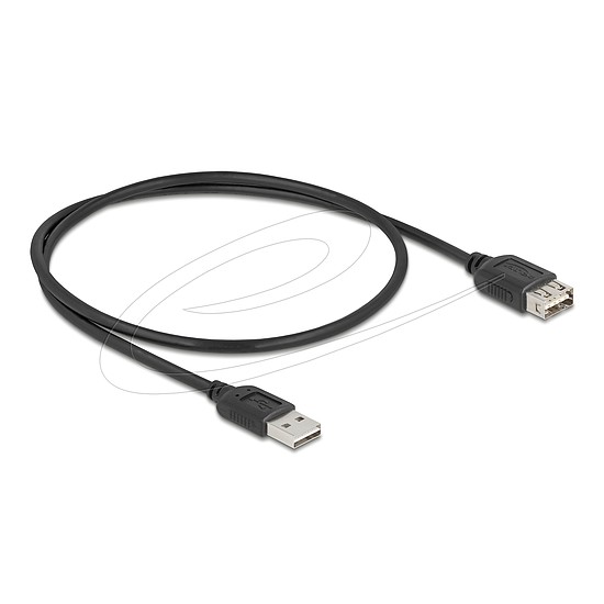 Delock USB 2.0 hosszabbítókábel EASY USB Type-A apa - EASY USB Type-A anya 0,5 m