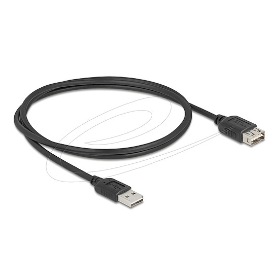 Delock USB 2.0 hosszabbítókábel EASY USB Type-A apa - EASY USB Type-A anya 1 m