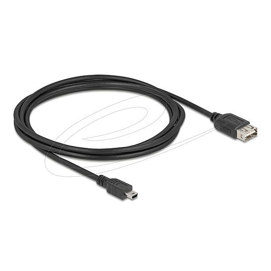 Delock USB 2.0 kábel USB Type Mini-B apa - EASY USB Type-A anya 2 m