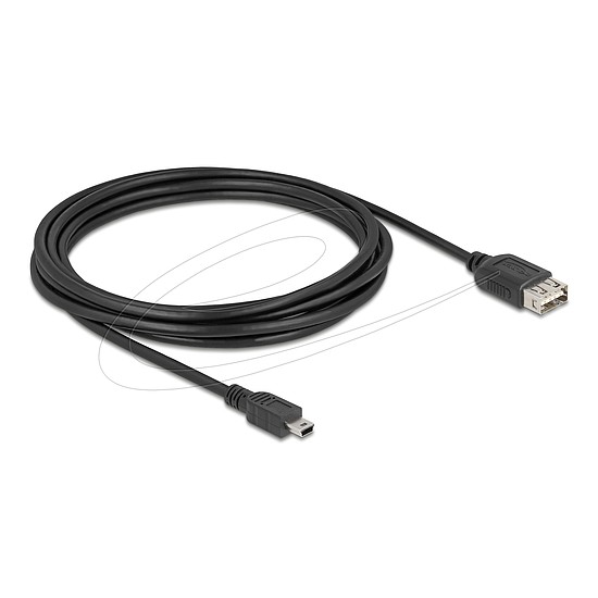 Delock USB 2.0 kábel USB Type Mini-B apa - EASY USB Type-A anya 3 m