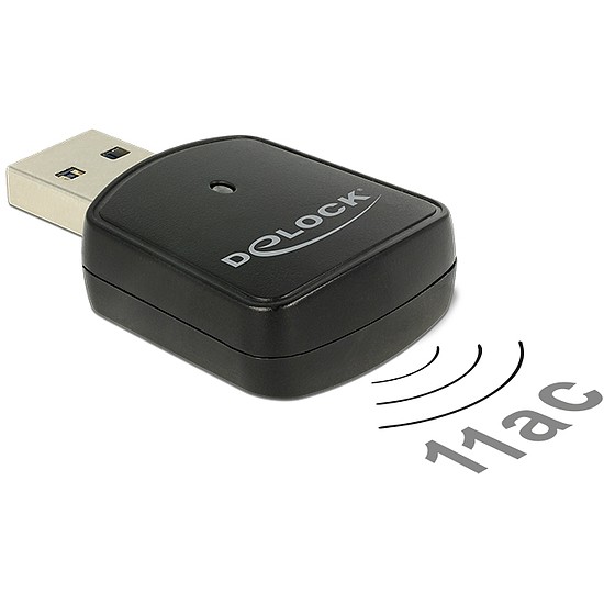 Delock USB 3.0 kétsávos WLAN ac/a/b/g/n Mini Stick 867 Mb/s (12502)