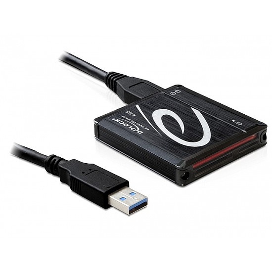 Delock USB 3.0 minden az 1ben kártyaolvasó (91704)