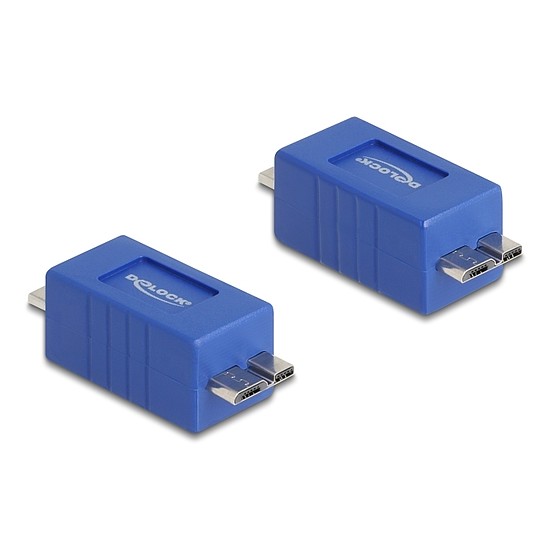 Delock USB 5 Gbps Nemváltó USB Micro-B adapter apa - apa