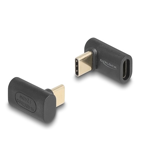 Delock USB Adapter 40 Gbps USB Type-C PD 3.1 240 W csatlakozódugóval - csatlakozóhüvellyel 8K 60 Hz