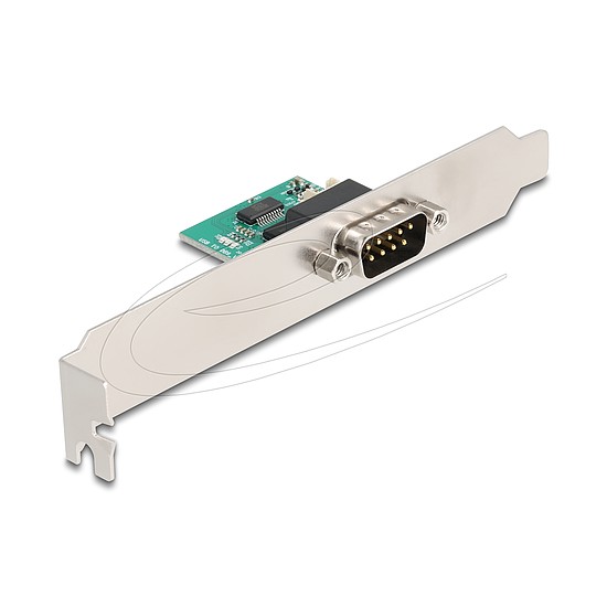 Delock USB - RS-232 átalakító FTDI FT231XS USB 2.0 tűfejes apa - D-Sub 9 apa standard kerettel és kábellel 30 cm