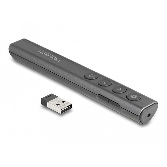 Delock USB-s Lézermutató antracit