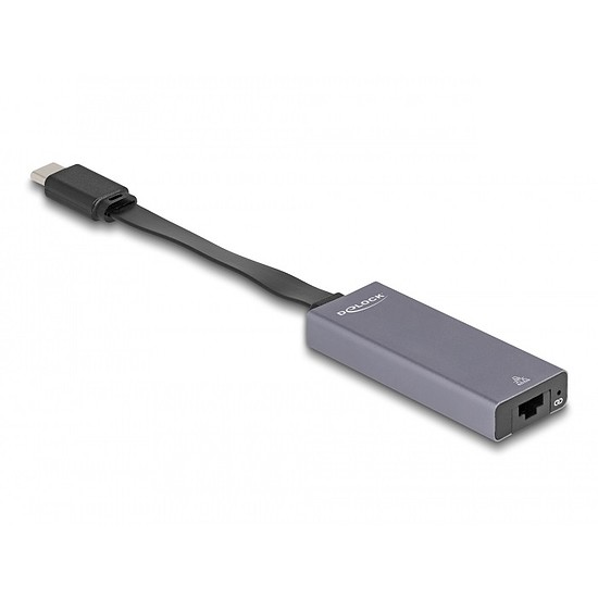 Delock USB Type-C adapter 2,5 Gigabit LAN vékony