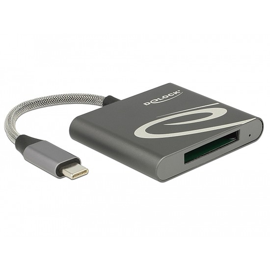 Delock USB Type-C kártyaolvasó XQD 2.0 memóriakártyákhoz (91746)