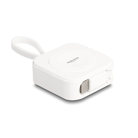 Delock USB Type-C töltő felület Apple órákhoz fehér, mágneses
