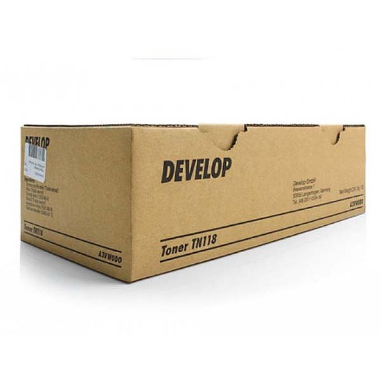 Develop Ineo 215 TN-118 toner eredeti 2x12K A3VW0D0 2db/doboz (dobozár)