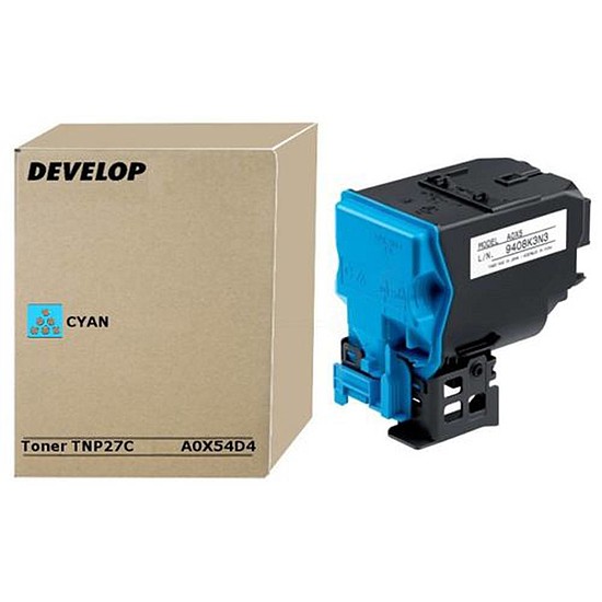 Develop Ineo+ 25 TNP27C toner eredeti Cyan 4,5K A0X54D4