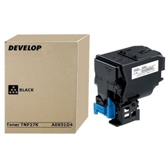 Develop Ineo+ 25 TNP27K toner eredeti Black 5,2K A0X51D4