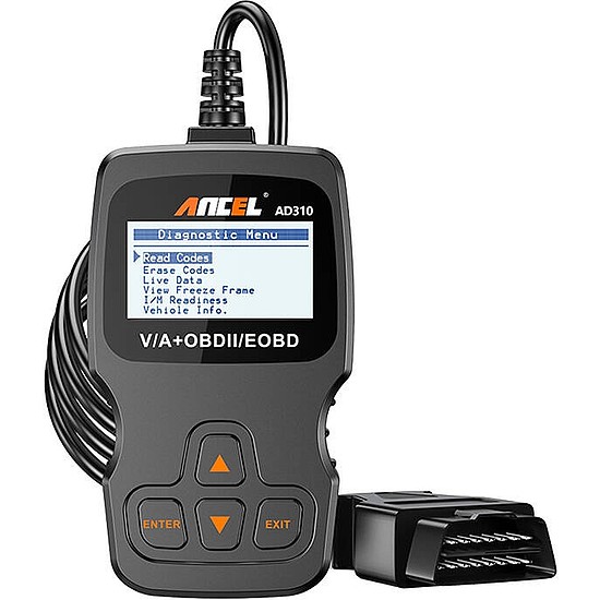 Diagnosztikai szkenner OBD2 Ancel AD310/AC103