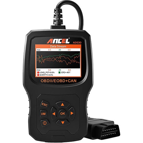 Diagnosztikai szkenner OBD2 Ancel AD530
