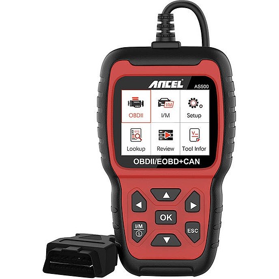 Diagnosztikai szkenner OBD2 Ancel AS500/AC105