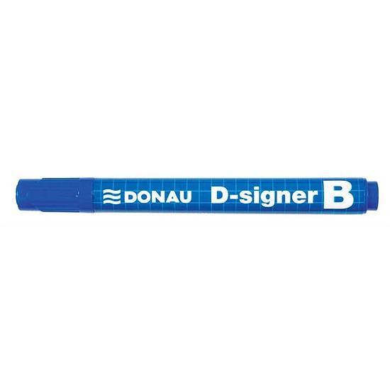 Donau D-signer táblamarker B kék 2-4 mm kerek hegy