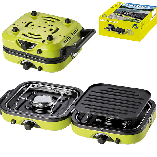 DUAL COMPACT + GRILL dupla kempingfőző
