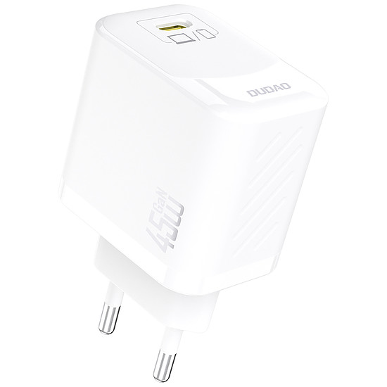 Dudao A28 45W GaN USB-C fali töltő - fehér