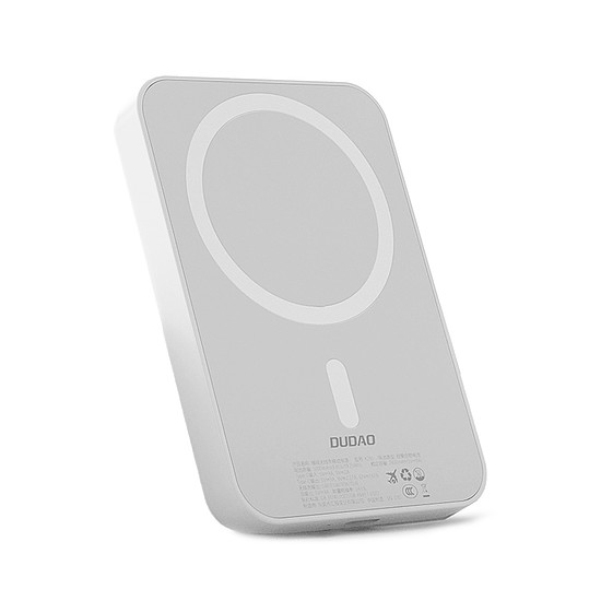Dudao K26 10000mAh 20W USB-A / USB-C / MagSafe külső akkumulátor - fehér