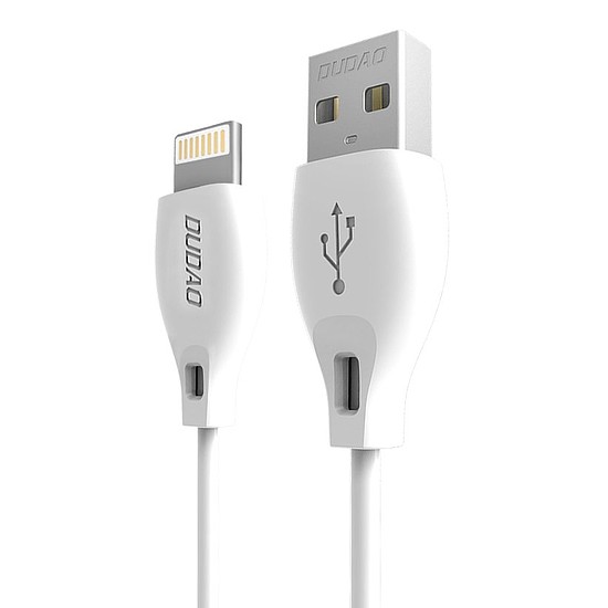 Dudao kábel USB / Lightning kábel 2,4A 1m fehér (L4L 1m fehér)