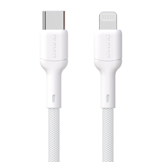 Dudao L9X 30W USB-C - Lightning kábel 1m - Fehér