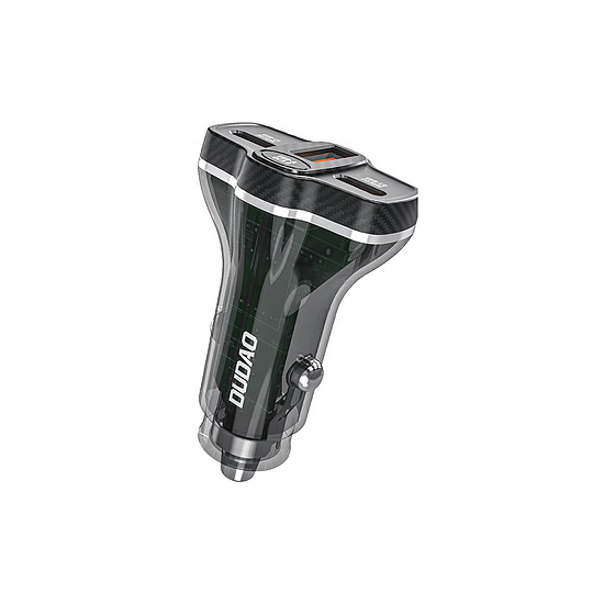 Dudao R78 78W Autós Töltő USB-C PD / 2xUSB-A QC - Fekete