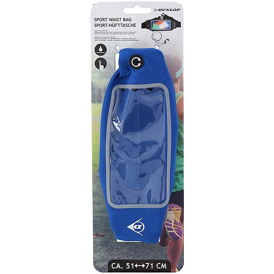 Dunlop - Sport öv elektronikus okostelefonhoz 51-71 cm kék (8711252176130_BLUE)