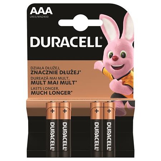 Duracell Basic mikro elem AAA LR3 4db/bliszter