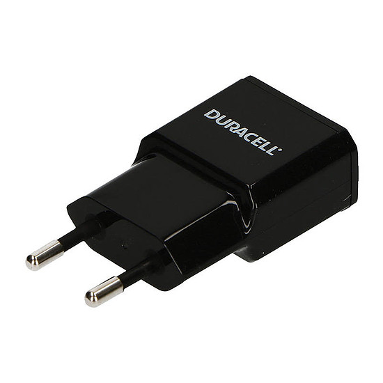 Duracell fali töltő USB, 2.1A, fekete (DRACUSB3-EU)
