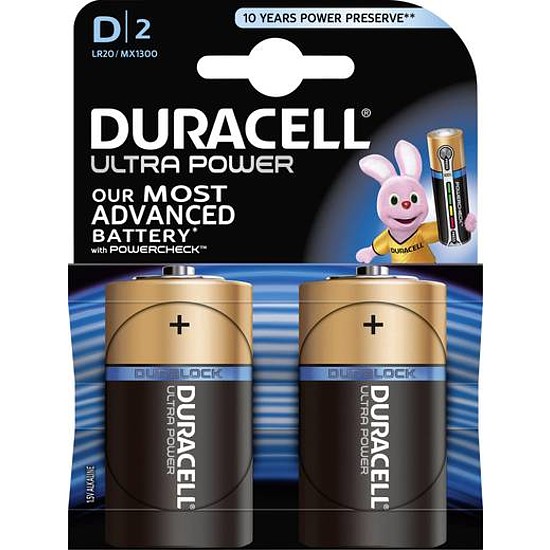 Duracell ultra góliát elem D 1,5V LR20