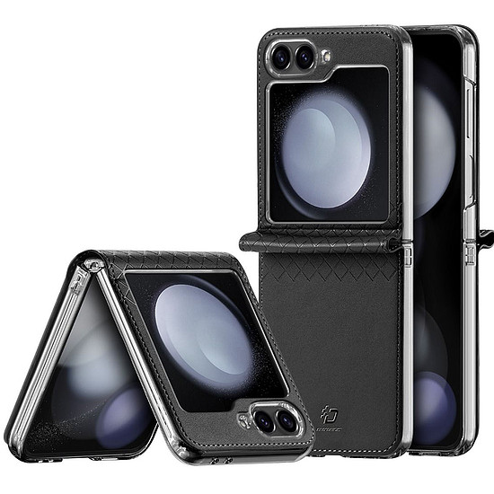 Dux Ducis - Bril - Samsung Galaxy Z Flip6 - Fekete (KF2335435)
