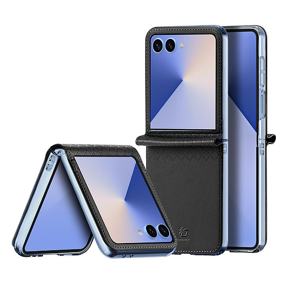 Dux Ducis Bril tok Samsung Galaxy Z Flip 7-hez - fekete